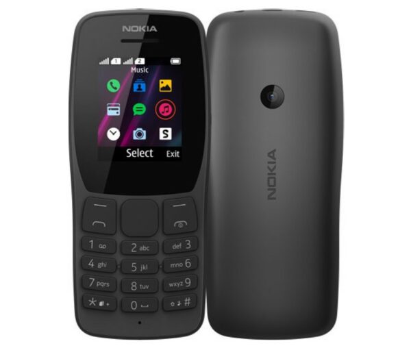 NOKIA 110 1.77 QQVGA CAMARA QVGA NEGRO DS (MÓVIL SENIOR)